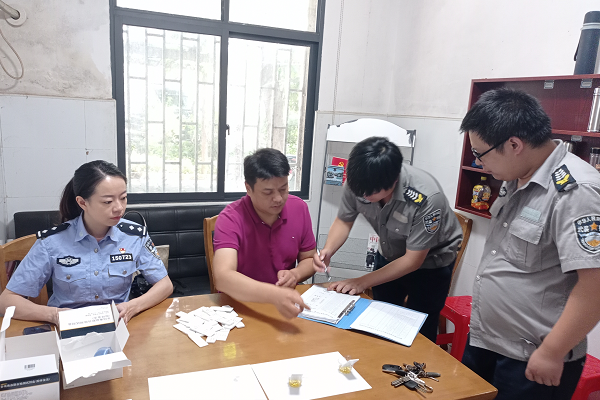 郴州市保安服务公司开展全员尿检排查