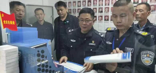 市公安局常务副局长曹忠暗访郴州市保安服务有限公司安全生产工作